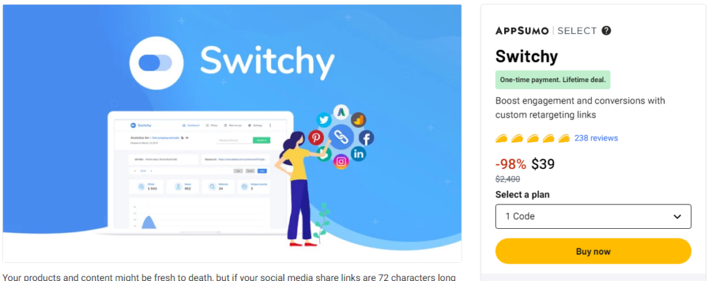 Switchy AppSumo