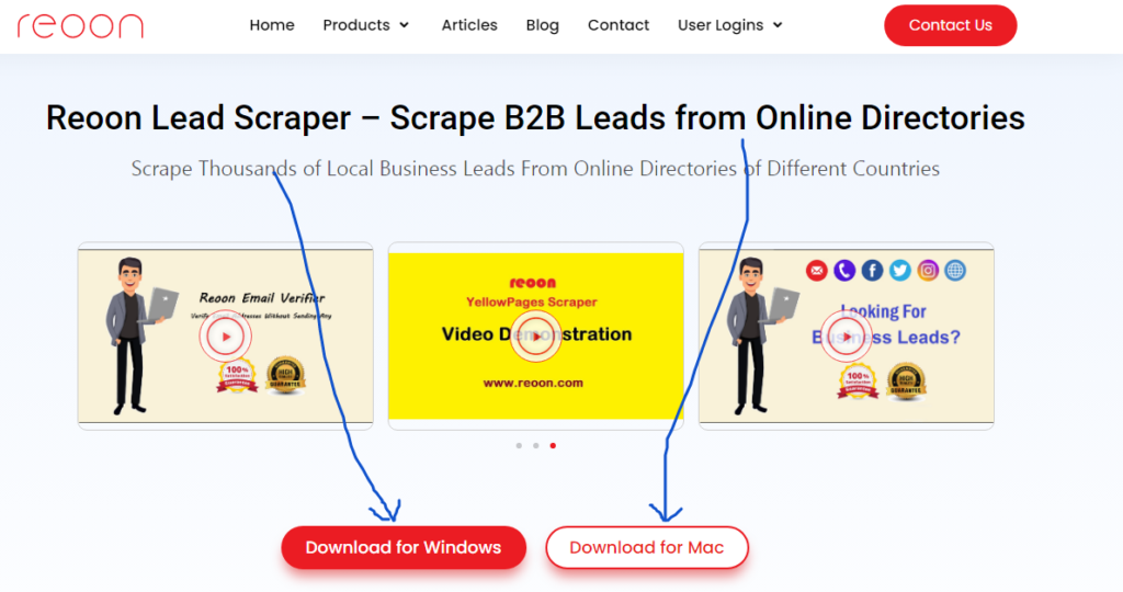 Reoon lead scraper review b2b