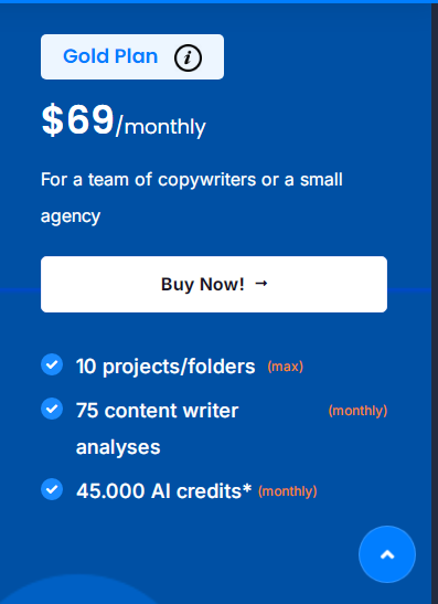 NeuronWriter Pricing